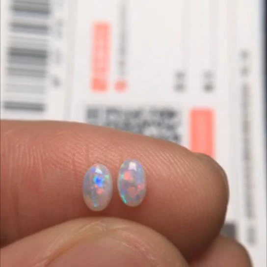 A1227 австралийского происхождения 0.38ct овальные натуральные опалы свободные