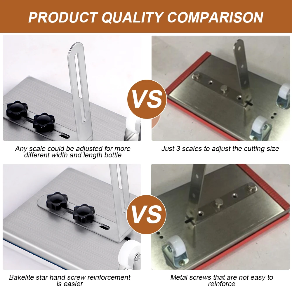 

Glass Bottle Cutter DIY Machine For Cutting Wine Beer Whiskey Alcohol Champagne Craft Gloves Glasses Accessories Tool Kit