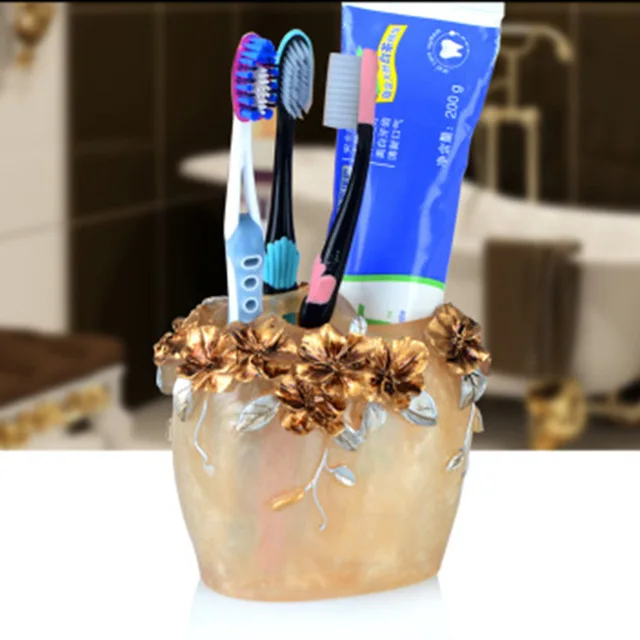 Высококачественные креативные держатели для зубных щеток из смолы зубная паста