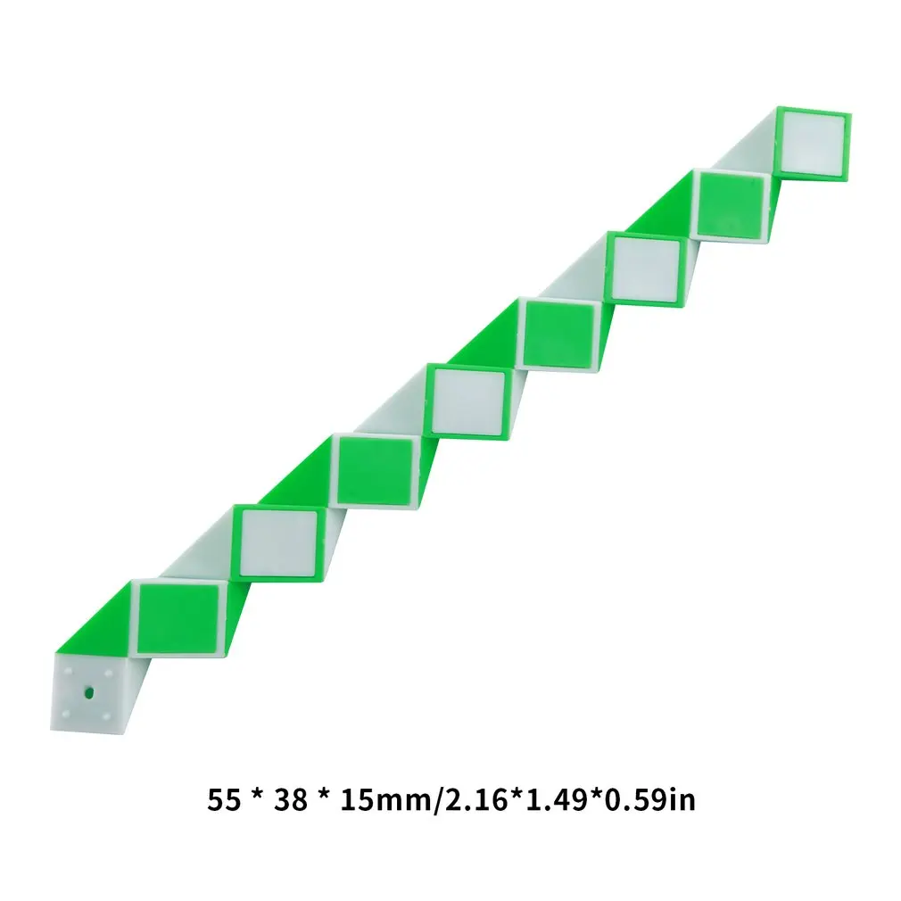 

24 Wedges Magic Ruler Mini Magic Twist Puzzle Cube Game Twisty Toy Educational Cube Toy Gift for Children Adult Magic Ruler Cube