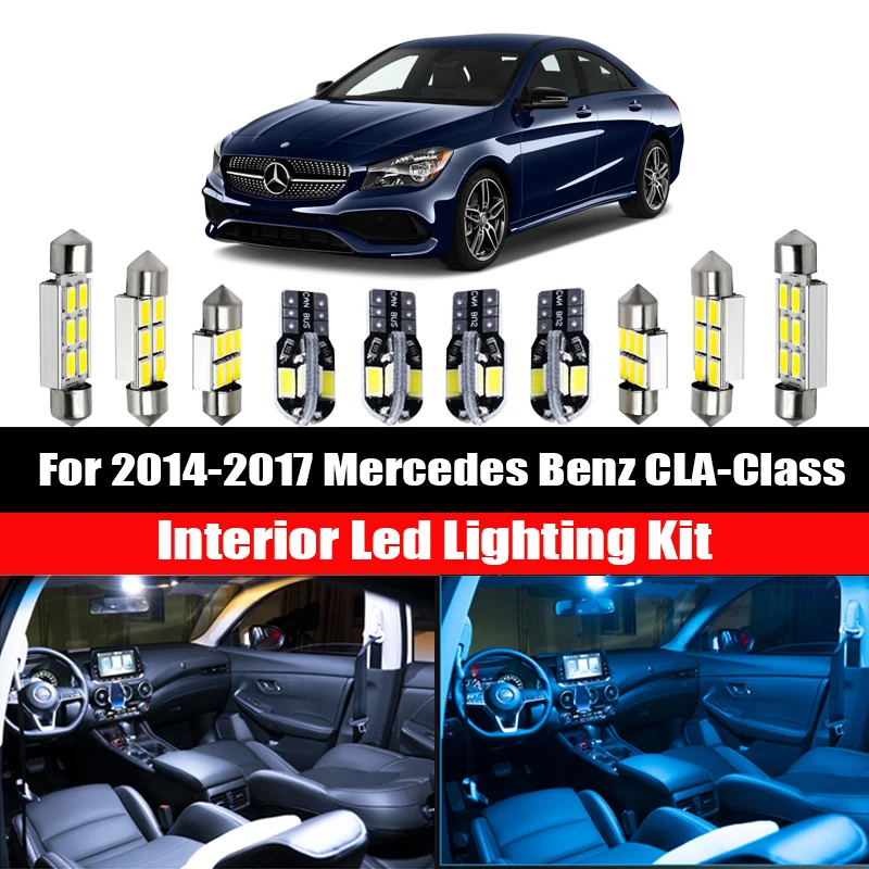 Лампы головного света для автомобилей Mercedes Benz CLA 2014 2017 гг. 18 шт.|Сигнальная лампа| |