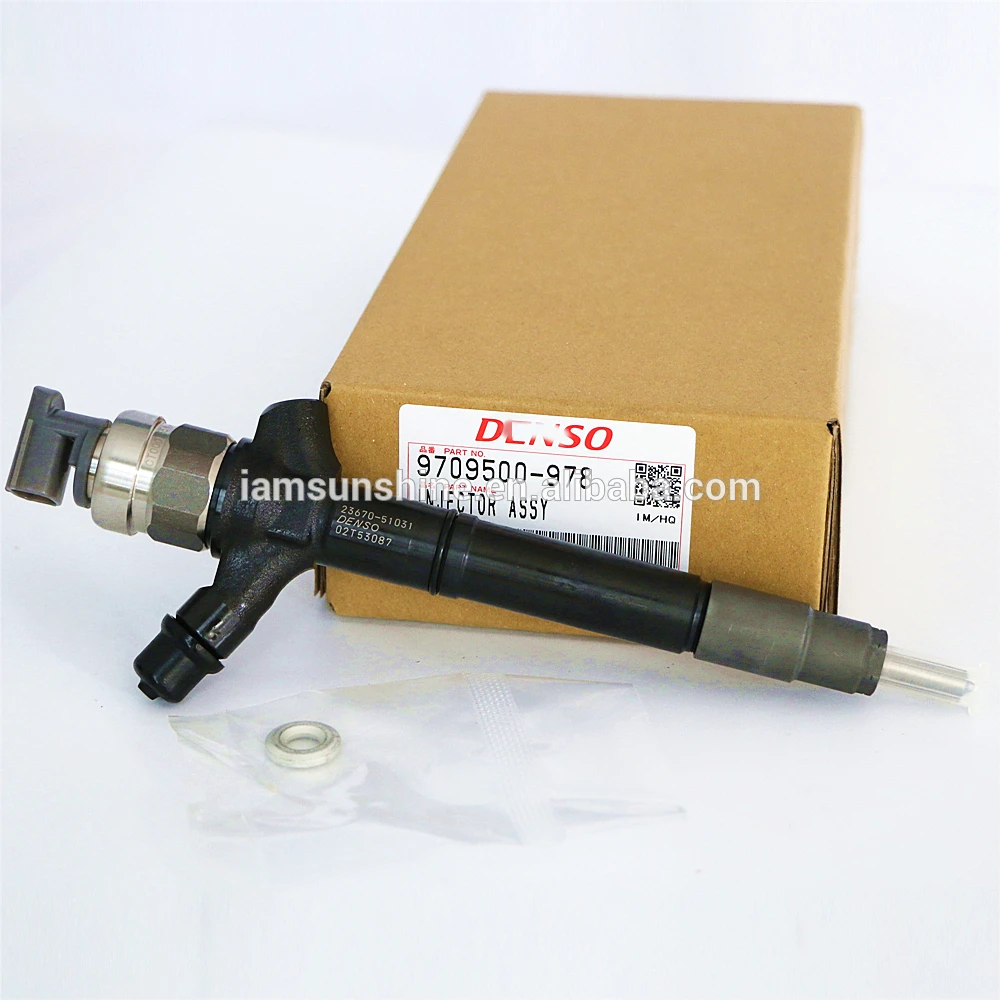 

095000-9780 original fuel injector 095000-7711/095000-7530/23670-51020/23670-59035/23670-59025/2367059025/23670-51030/51031