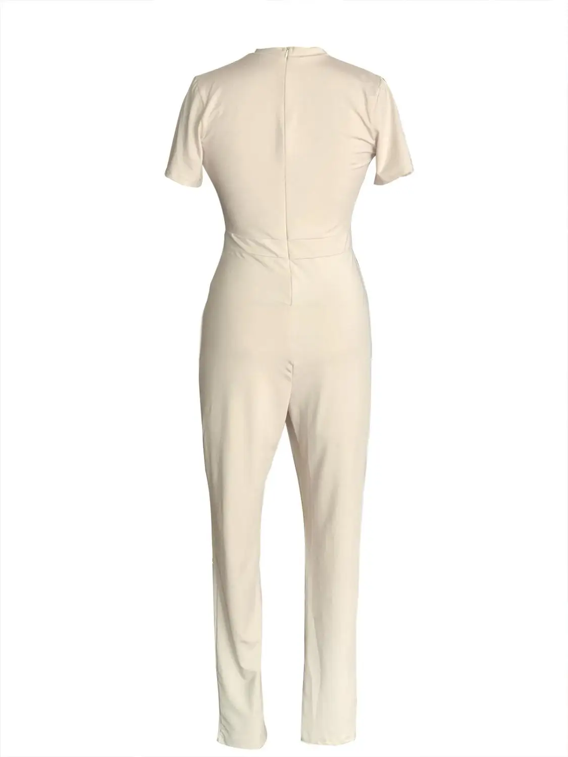 Сексуальный комбинезон с коротким рукавом тонкий спортивный женский круглым