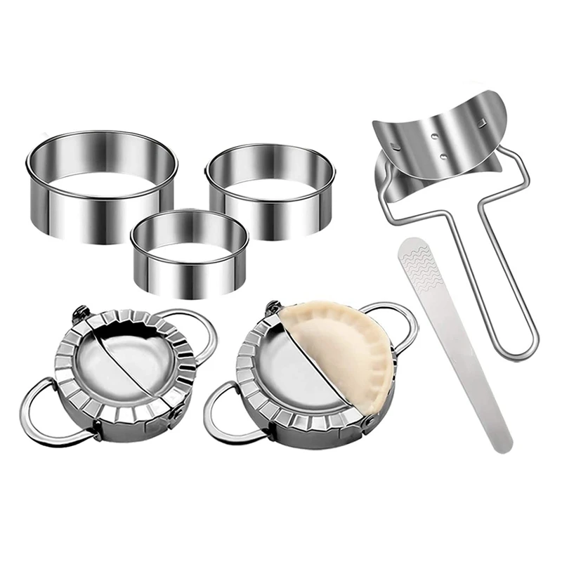 

Dumpling Maker,Dumpling Mold and Cutter,Dumpling Press Molds Dumpling Skin Maker,Dumpling Pie Ravioli Press Mold