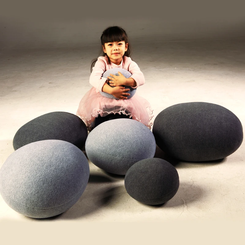 Креативная 3D булыжная подушка, плюшевая подушка для кровати, дивана, дивана, декоративная подушка, Детская плюшевая игрушка