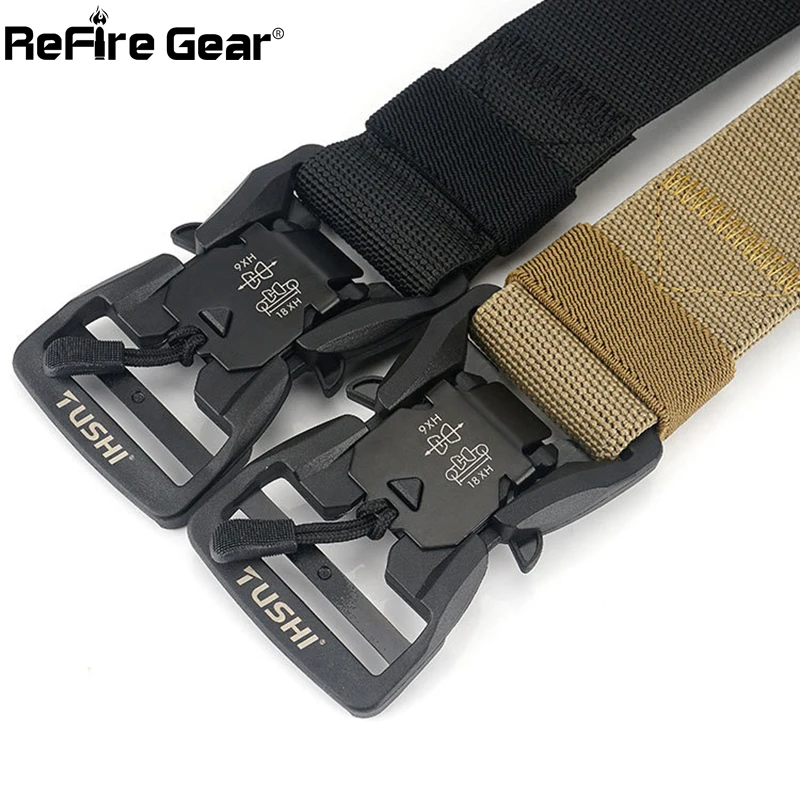 Ремешок ReFire Gear Мужской тактический нейлоновый тяжелый защитный брезентовый