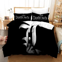 3d death note collection bedding sets duvet cover set with pillowcase twin full queen king bedclothes bed linen