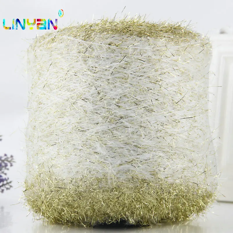 100 г Рекомендуемая пряжа для танцев модное ручное вязание тонкий хвост ворсинки