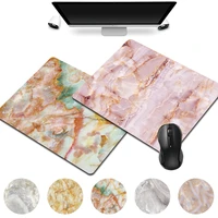 gaming mouse mat marble pattern print series easy clean and small space occupied portable office computer accessories mousepad