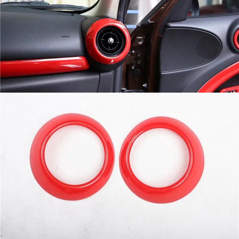 

For Mini Countryman R60 2011-2016 2PCS ABS Car Air Conditioning Vent Outlet Cover Trim Car Accessories