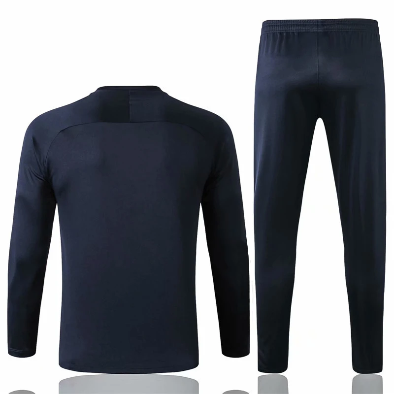 Новинка зимние мужские футбольные костюмы куртка с длинным рукавом футбольная