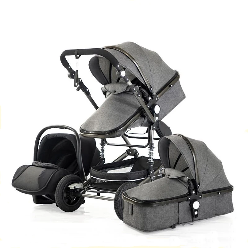 Детская коляска 3 в 1 многофункциональная на возраст 0 36 месяцев тележка