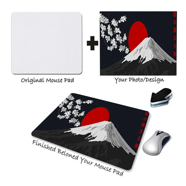 

DIY Custom Customized Personalized Your Own Photo Small Mouse Pad Tapis Souris Keyboard Desk Mat Kawaii LOL Black Speed Mousepad