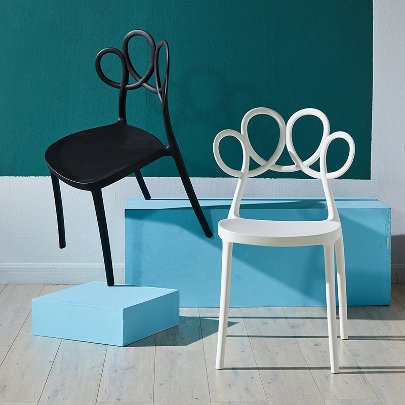 Modern Creative PP Plastic Chairs Dining for Rooms Restaurant Furniture Living Room Computer Kitchen |