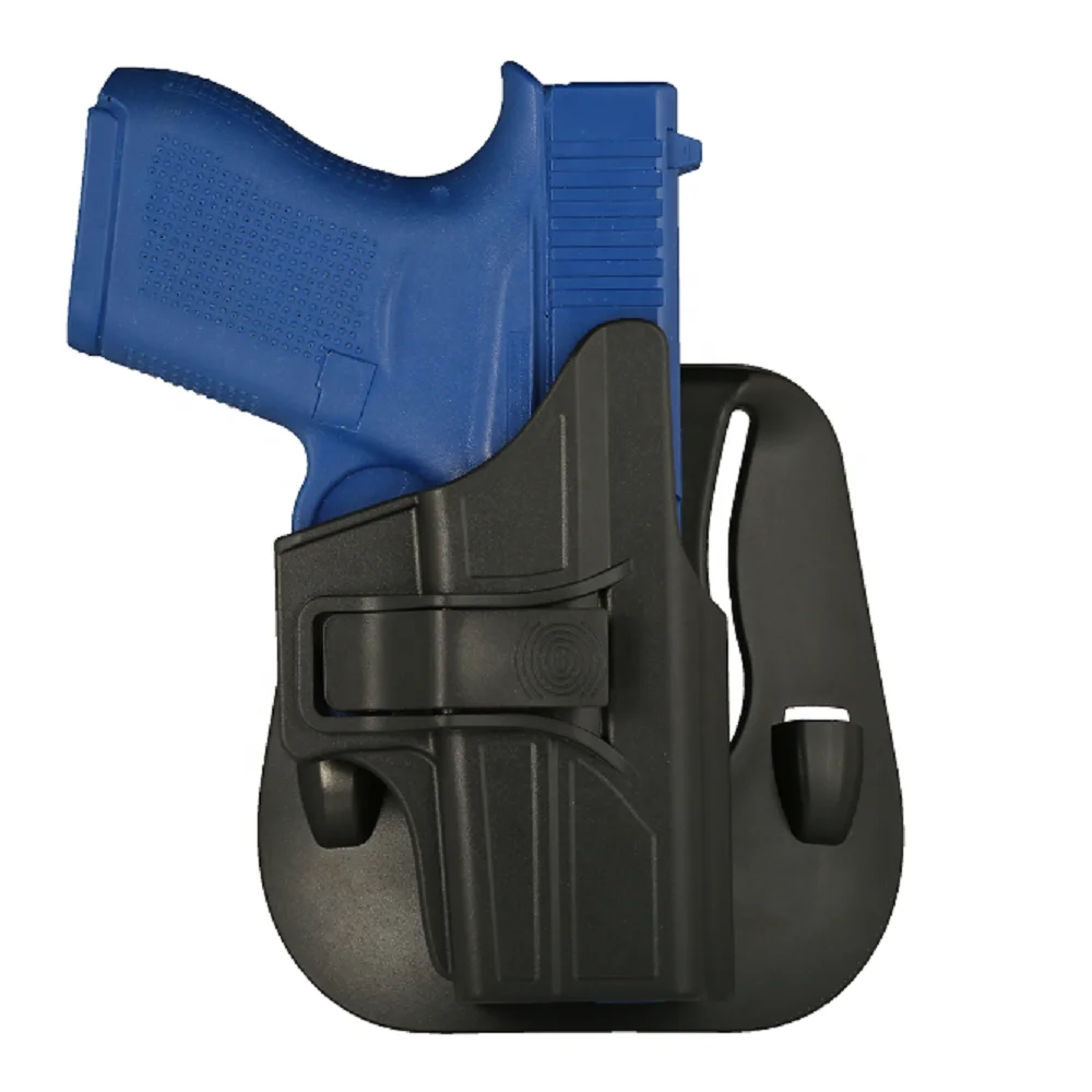 

TEGE Quick Release OWB Gun Holster For Glock 43 Fast Draw Tactical Holster With Paddle Attachment