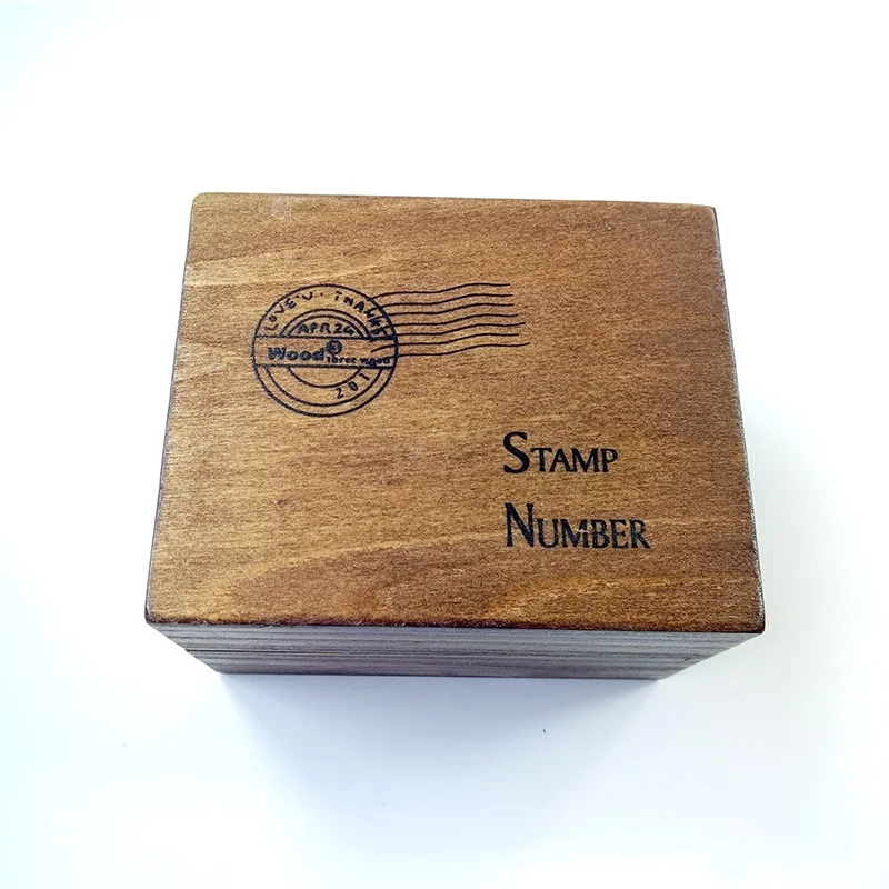 28 шт./компл. цифры погода неделя фантазия ручная печать штамп античная деревянная