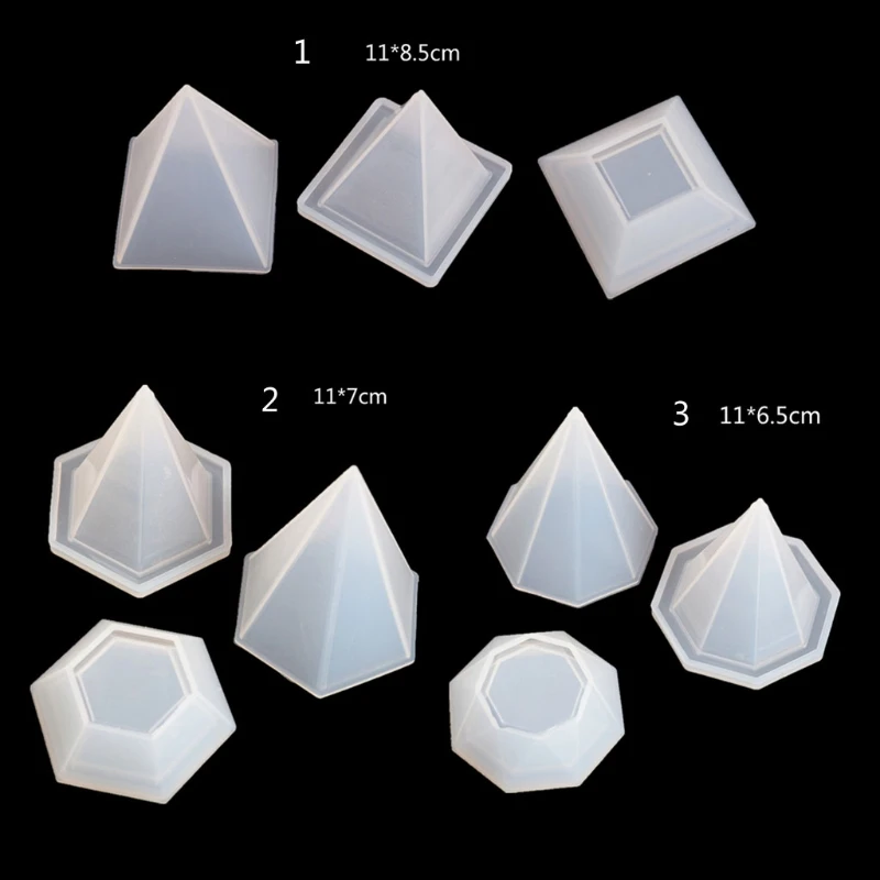 

Diamond Box Resin Mold with Lids Storage Silicone Resin Casting Molds Art Crafts