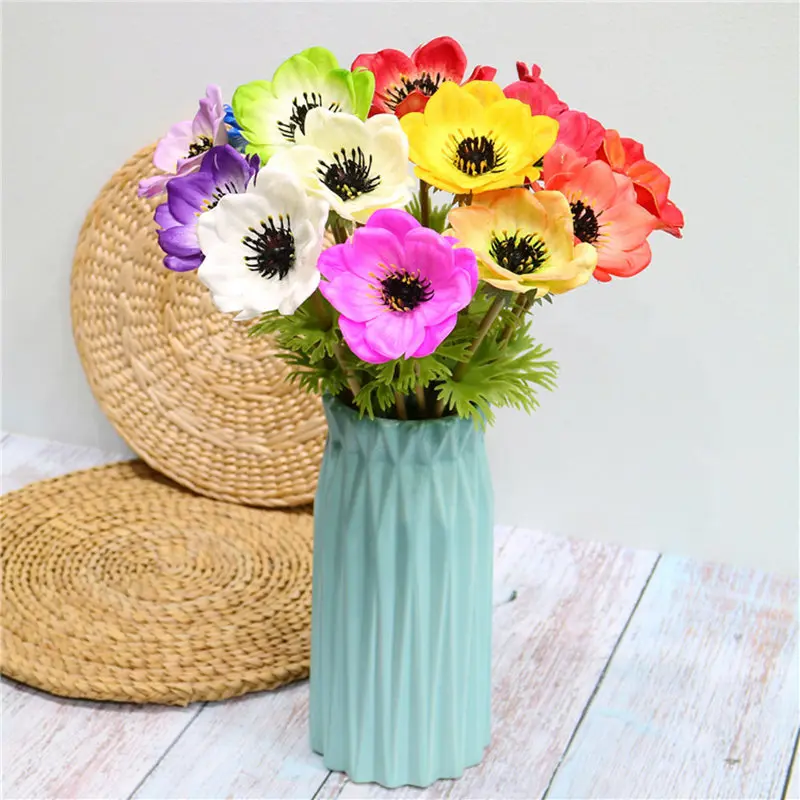 Искусственный Мак искусственные цветы украшения для свадьбы|Искусственные и