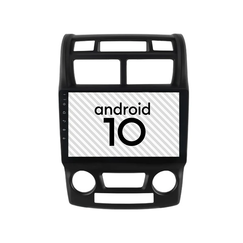 Совершенно новый автомобильный Android 10 gps для KIA Sportage 2009 Мультимедийный USB AUX Bluetooth