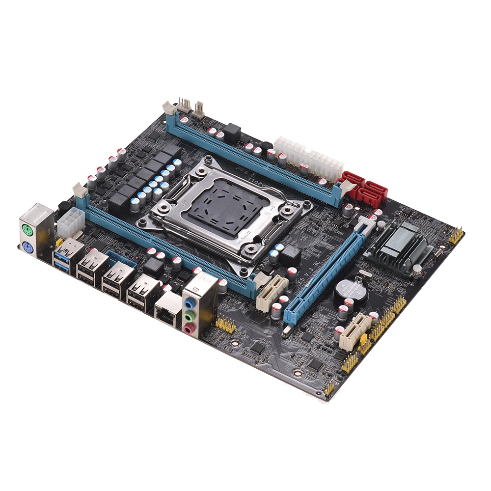 E5 3.3C материнская плата Matx Сервер REG ECC функция DDR3 LGA2011 разъем настольная игра