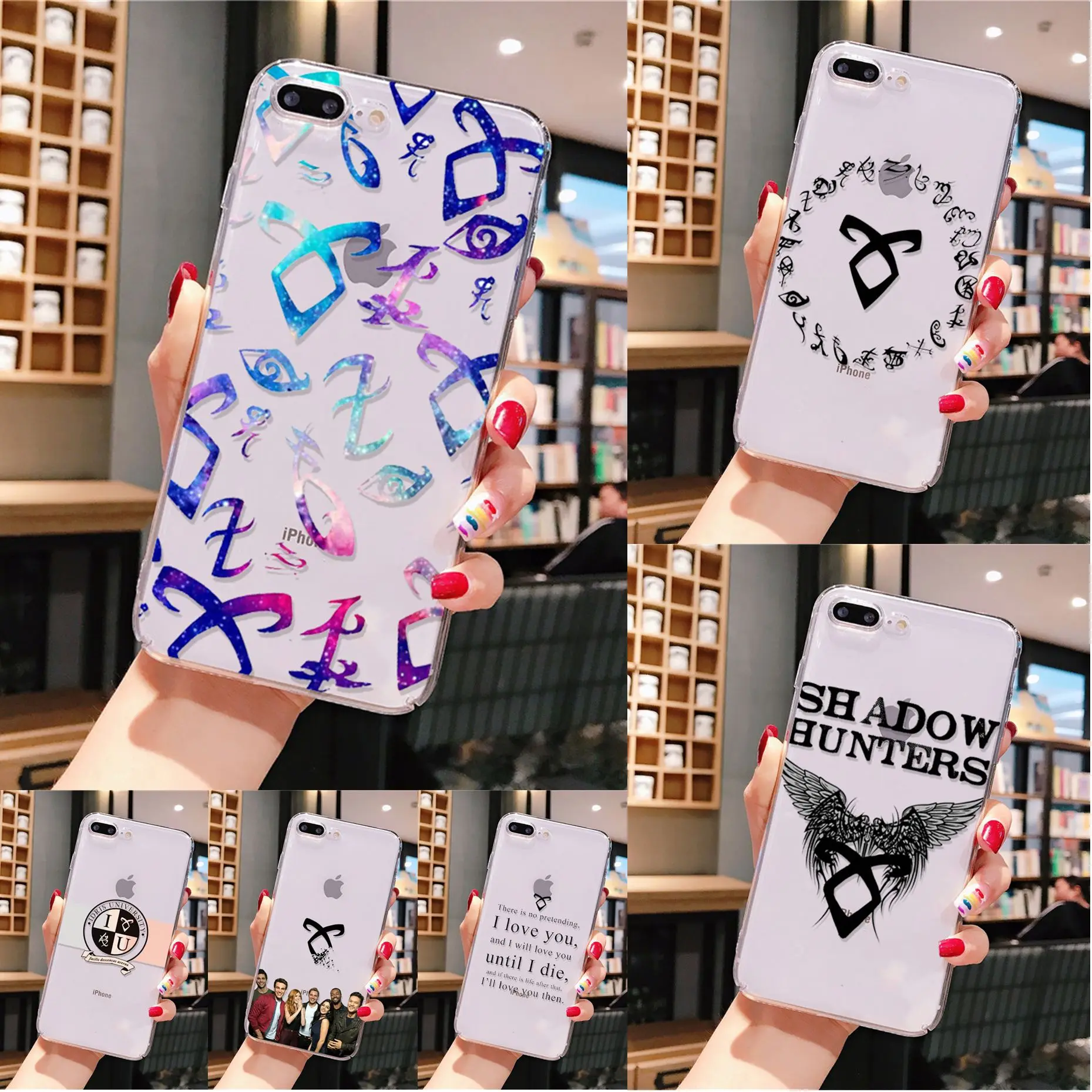 Yinuoda shadowhunter Мягкий ТПУ силиконовый уникальный дизайн чехол для телефона Apple iPhone 8 7