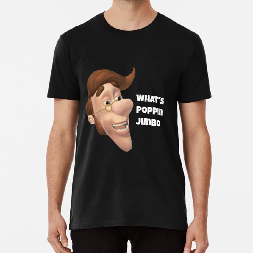 What's попсовое Джимбо мем футболка hugh нейтронной jimmy мемы смешной странный whats jimbo