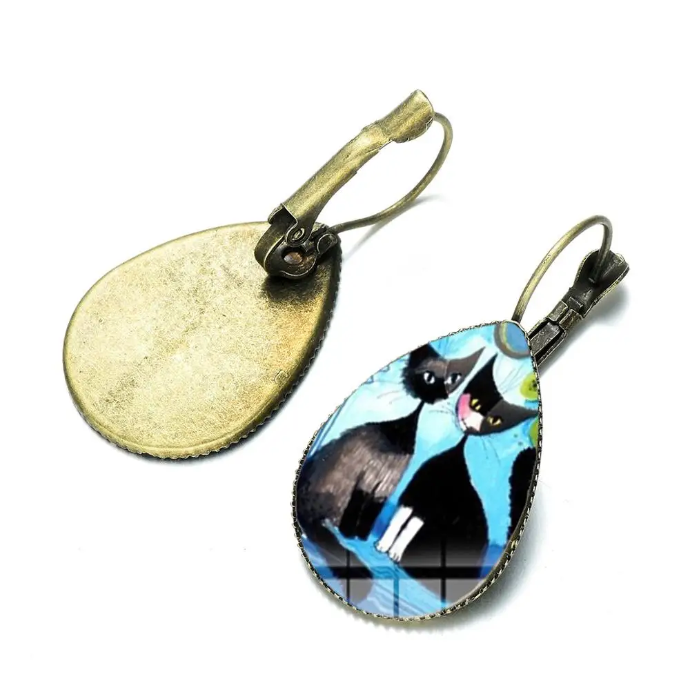 Серьги SONGDA в винтажном стиле женские разноцветные художественные серьги с