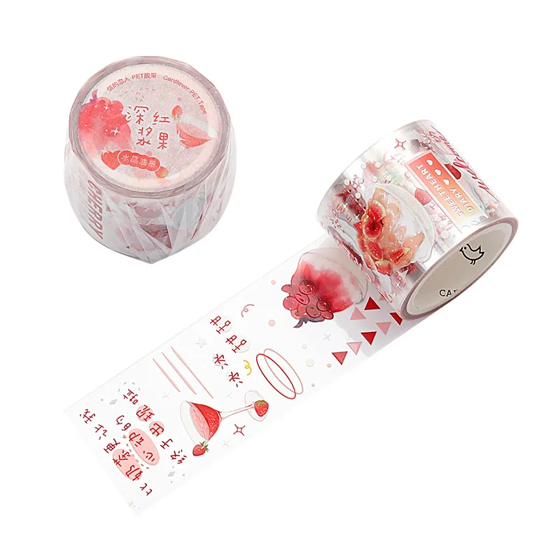 

1pcs/lot DIY Japanese Paper Decorative Adhesive Tape Cake shaved ice Masking Tape Scrapbooking Stickers