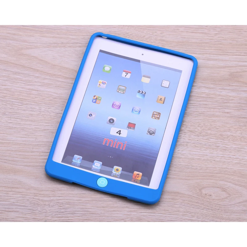 Мягкий силиконовый резиновый чехол из ТПУ для iPad Mini4 Mini5 гелевый Чехол защитный Mini