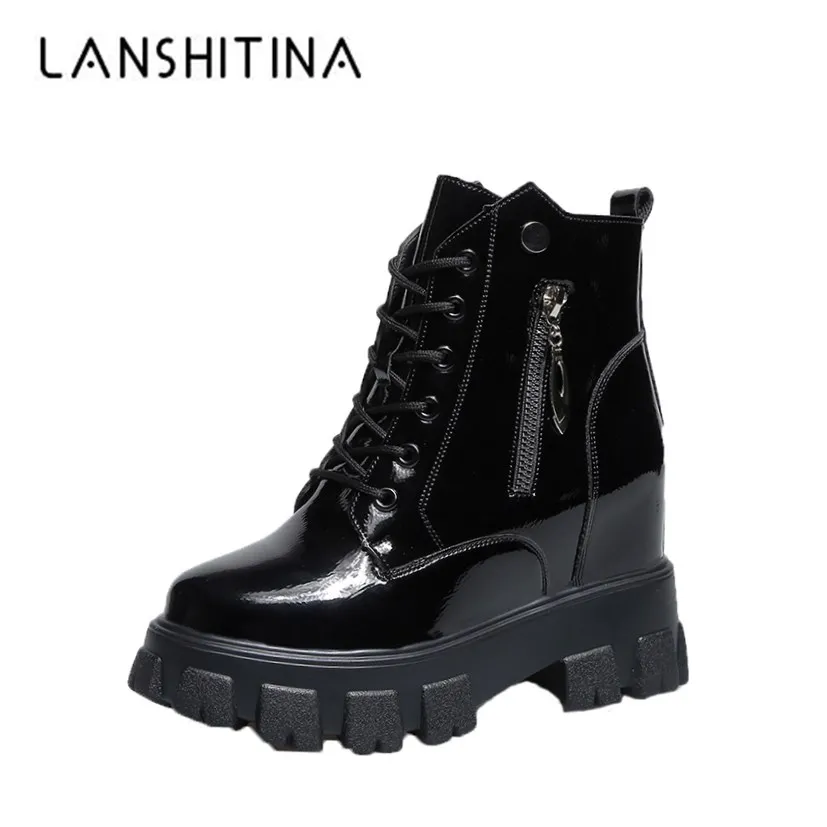 Женские ботинки на массивной платформе коллекция 2019 года женские