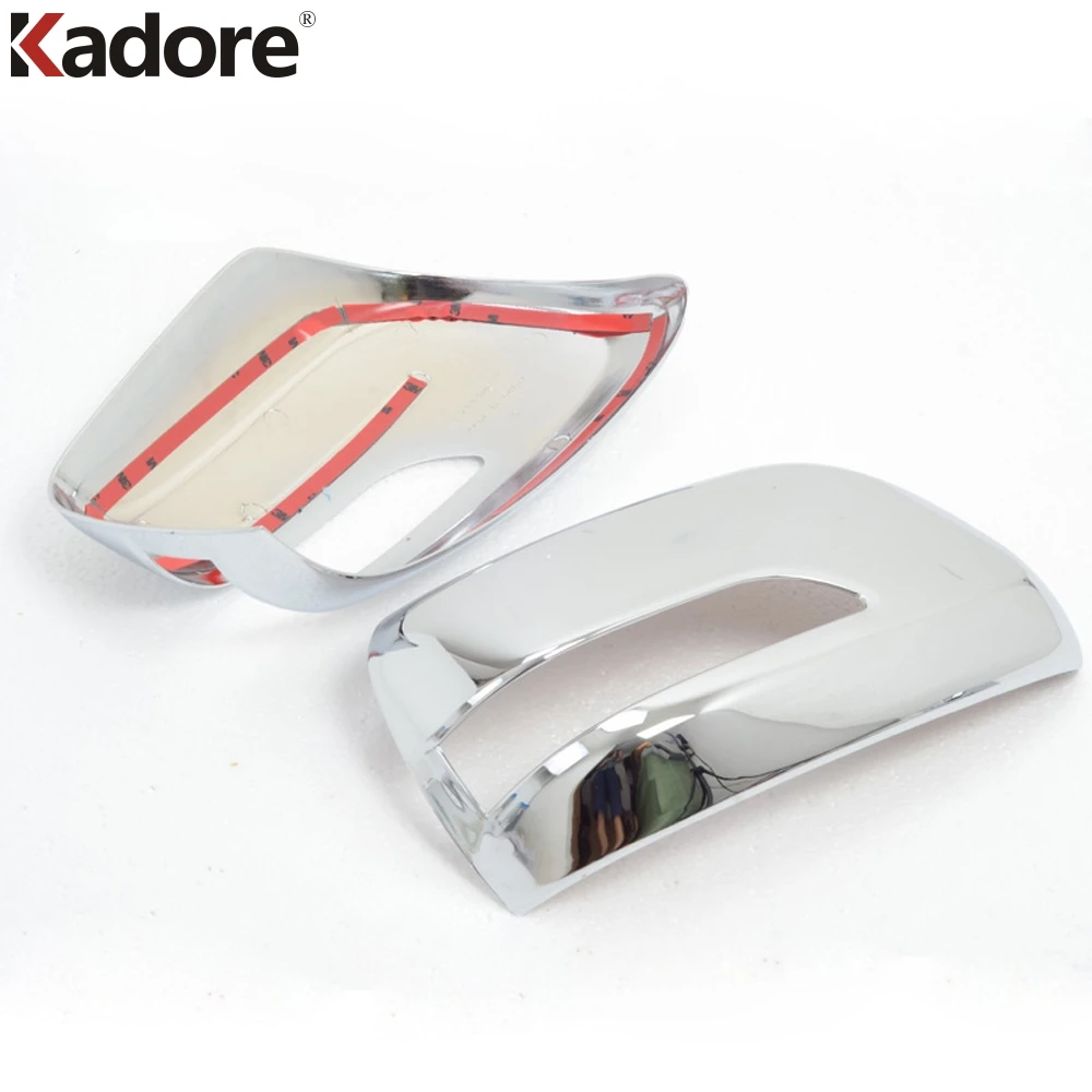 Хромированная накладка на зеркало заднего вида для Toyota Land Cruiser LC200 FJ200 2016 2017 2018 2019