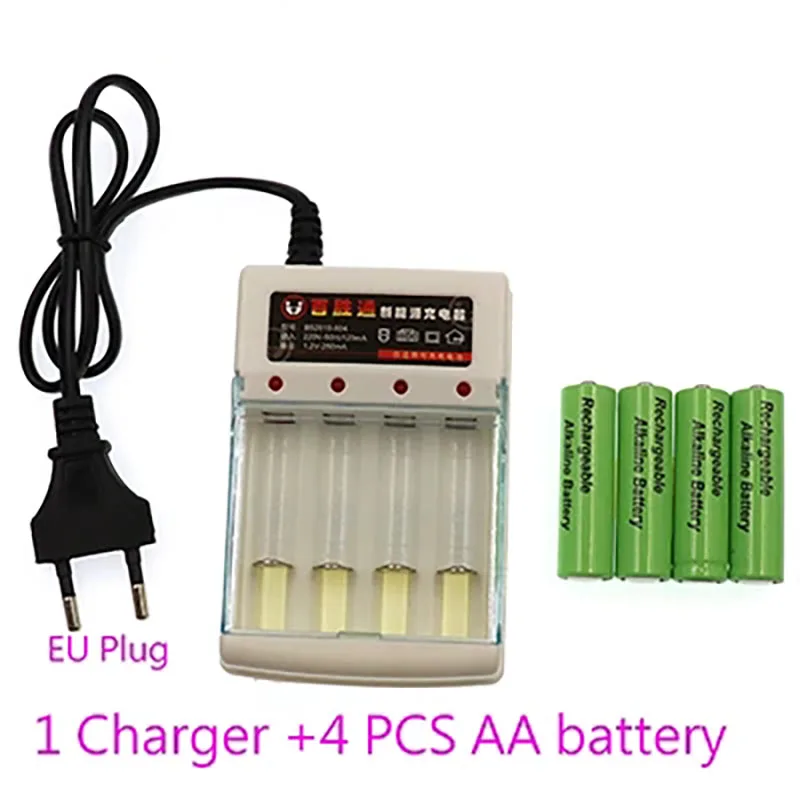 

Aa Batterij 3000mAh 1.5 V Oplaadbare Batterij Aa 3000Mah Bty Ni-Mh 1.5 V Oplaadbare + Lad
