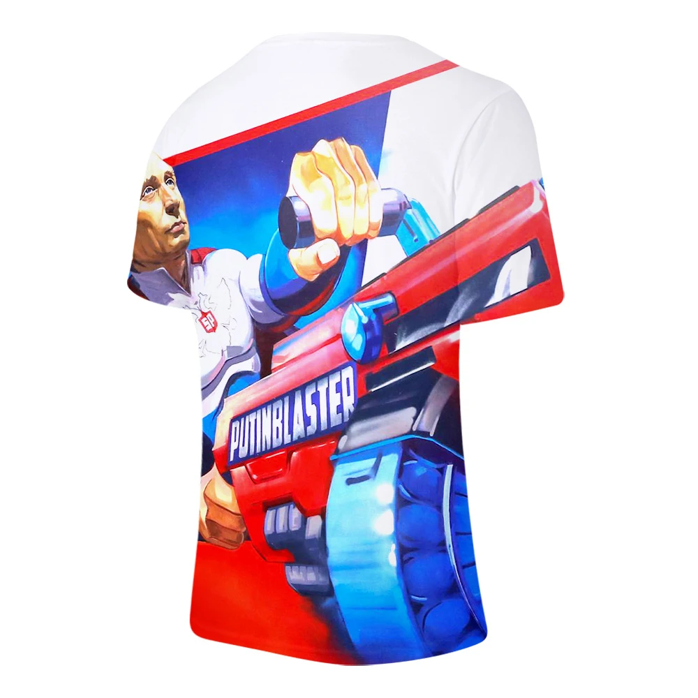 Notorious Putin Smalls 2Pac Tupac 3d Dye T-Shirt Women Men Fashion Clothing harajuku Tops Summer Style tees