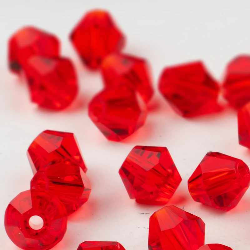Оптовая продажа стеклянных хрустальных бусин 4 мм 6 Австрийские стеклянные