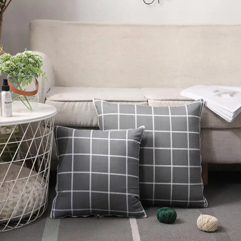 Кондиционер одеяло мягкое дышащее s подушка в клетку для стула 2 1 Одеяло Подушка