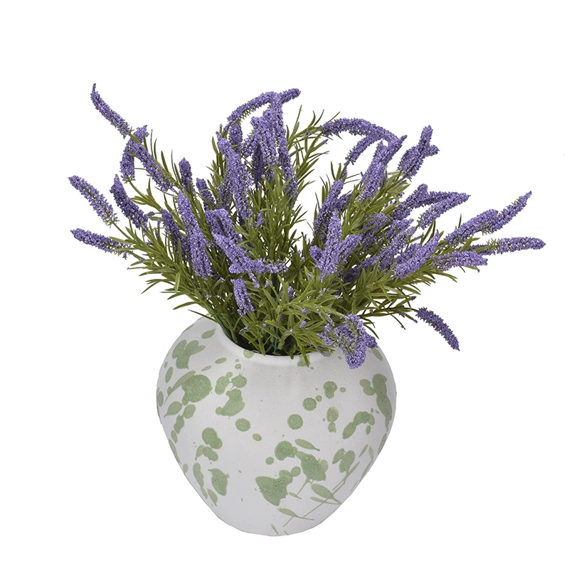 

1 Bouquet Provence Purple Lavender Silk Artificial Flowers for Party Festival Home Decor Grain Garden Decorative Fake Grass