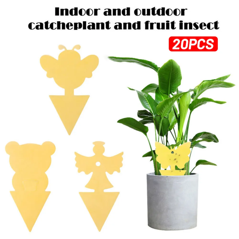 

Insect Sticky Worm Board Kit Outdoor Paper Set Sticky Trap Yellow Aphids