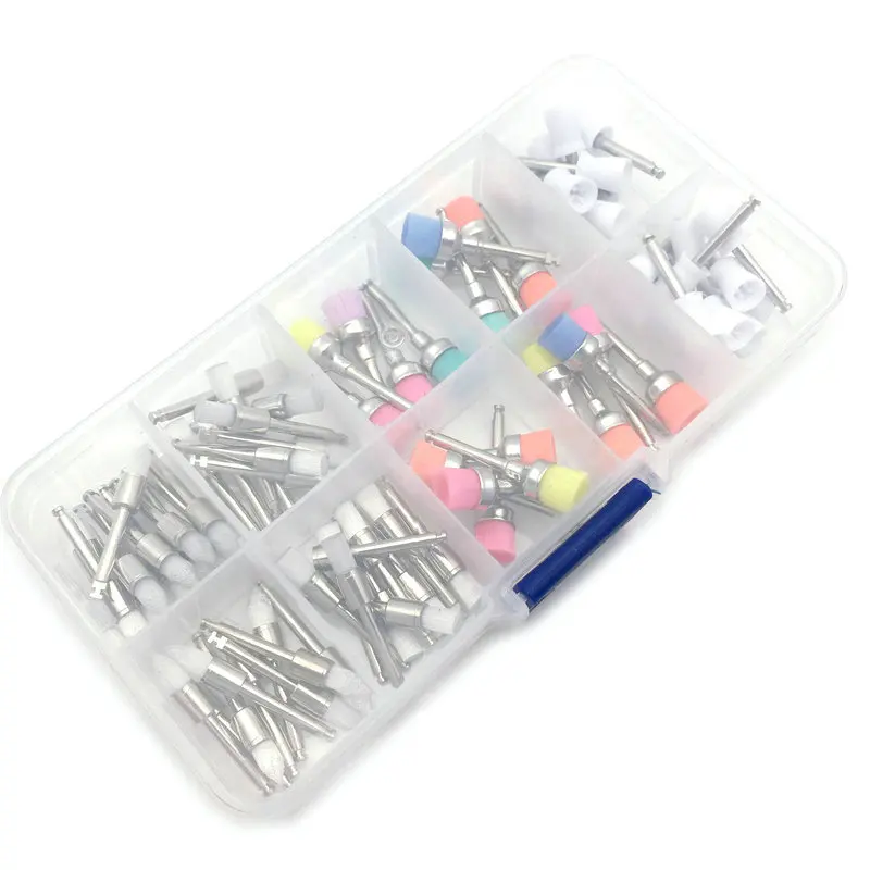 80 шт./компл. зубная Полировочная щетка полировщик фотоинструмент набор профи