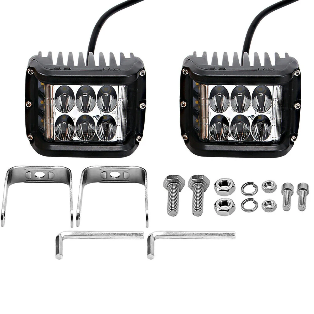 Светодиодсветильник лампа Стробоскоп 4 дюйма 12 В 90 Вт|Световая рейка/рабочее