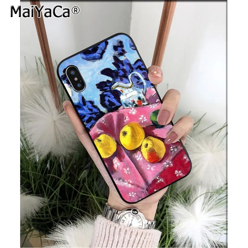 Чехол для мобильного телефона MaiYaCa Henri Matisse Art Painting высокого качества Apple iPhone 8 7 6 6S