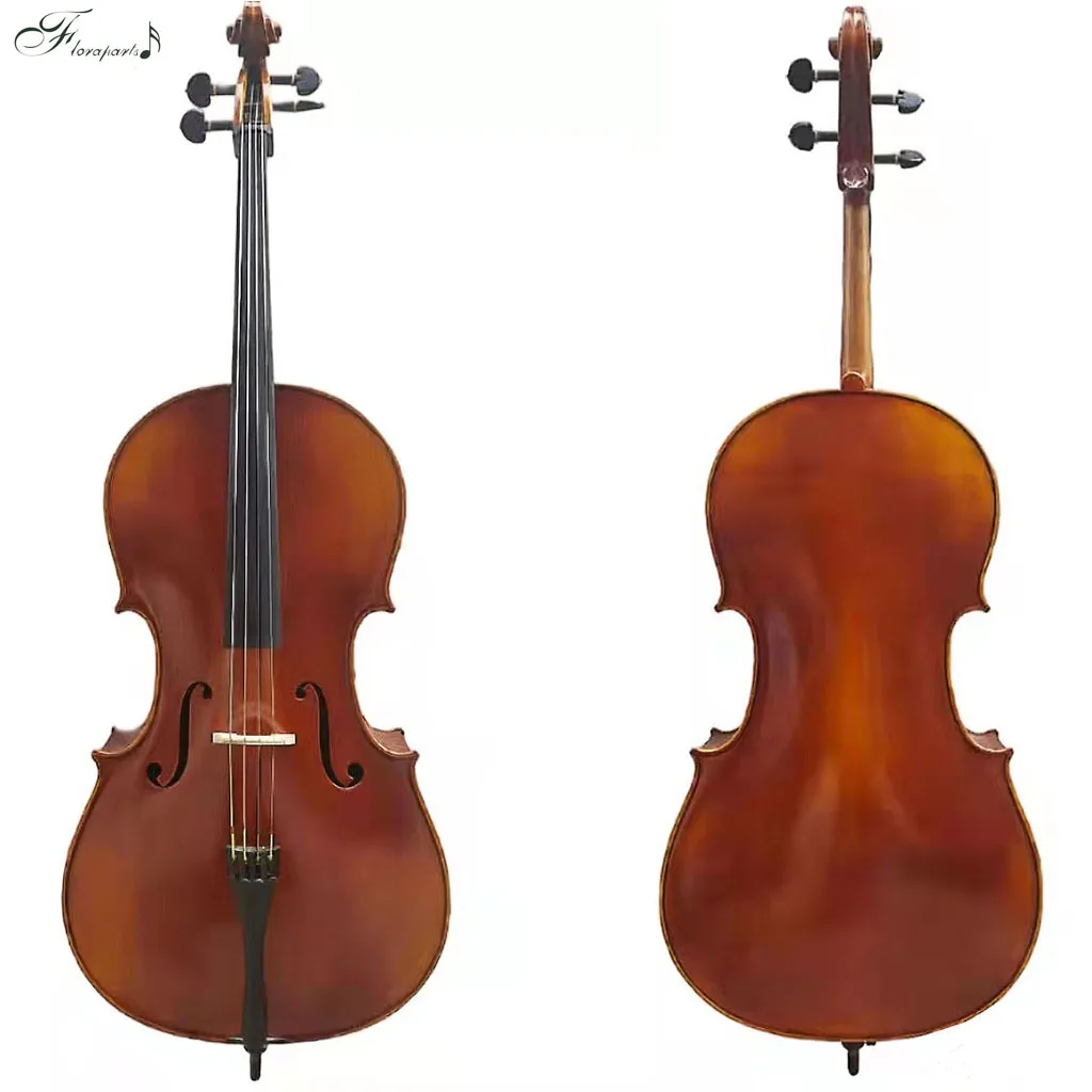 

Free Shipping Floraparts 4/4 Cello Copy Antonio Stradivarius 1716 100% Handmade Solid Wood Maple Spruce Top Grade Fitting FPVC13