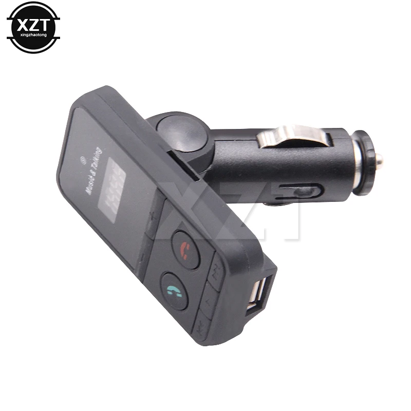 Автомобильный mp3-плеер FM-трансмиттер модулятор SD USB ЖК-пульт дистанционного