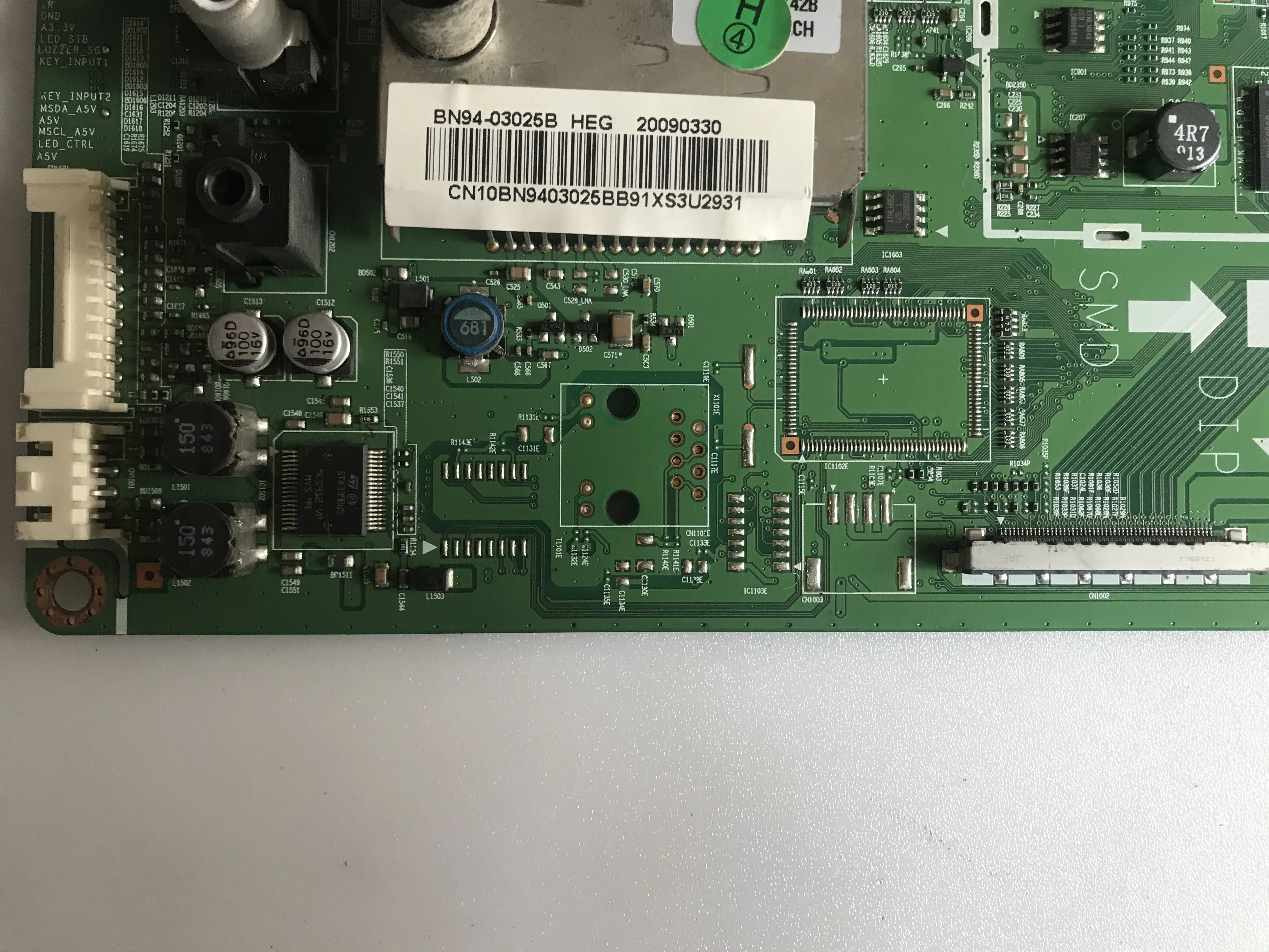 

Original logic board main board la46b610a5r main board bn41-01156a screen ltf460hf06 circuit board