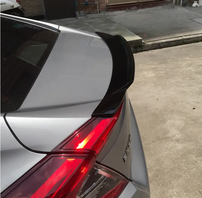 Для honda civic спойлер YR стиль для 2016 2019 задний Багажник крыло грунтовка черный белый