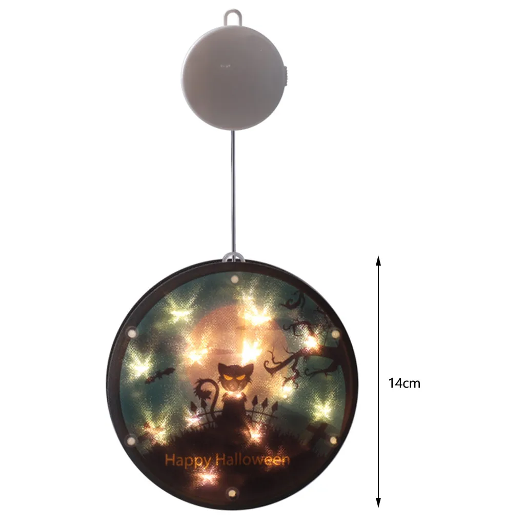 

LED light string Halloween decoration horror funny window pumpkin LED battery hanging lamp pumpkin ghost star string light