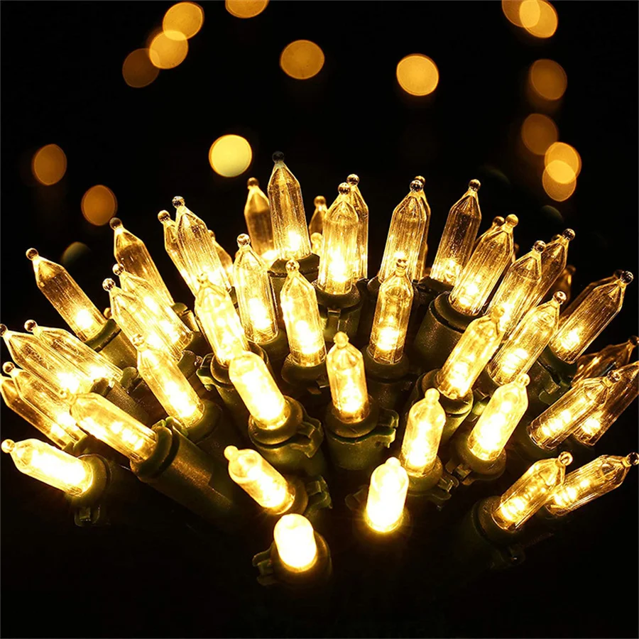 

10M 100 LED Solar String Lights AA Battery Powered Solar Christmas Garland Light Waterproof Fairy Light for Garden Home Wedding