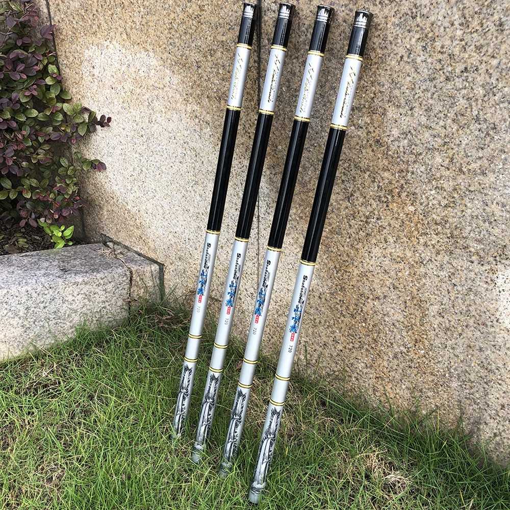 Легкая и Прочная телескопическая рыболовная удочка GHOTDA ручная Tenkara 3 6-7 2 м | Спорт