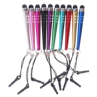 universal 2 in 1 stylus drawing tablet pens capacitive screen caneta touch pen