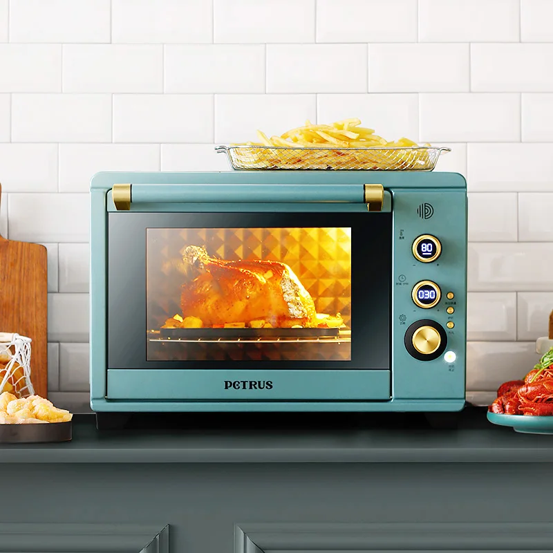 

220V PE3040 Electric Oven Household Baking Multi-Function Automatic Large Capacity Intelligent Cake Machine 38L Home Use