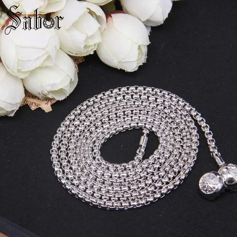 Blackened Necklace Fit Karma Bead European Handmade Jewelry for Women &amp Men N002 thomas | Украшения и аксессуары